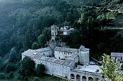 Abbazia Benedettina di Sant'eutizio - a Preci in Valnerina 