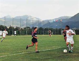 Campi di Calcio in erba da 11 da 8 e da 5, nel cuore del Parco Nazionale dei Monti Sibillini
